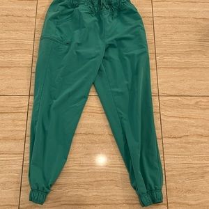JAANUU surgical green scrub joggers
